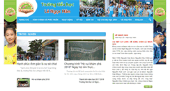 Desktop Screenshot of lengochan.edu.vn